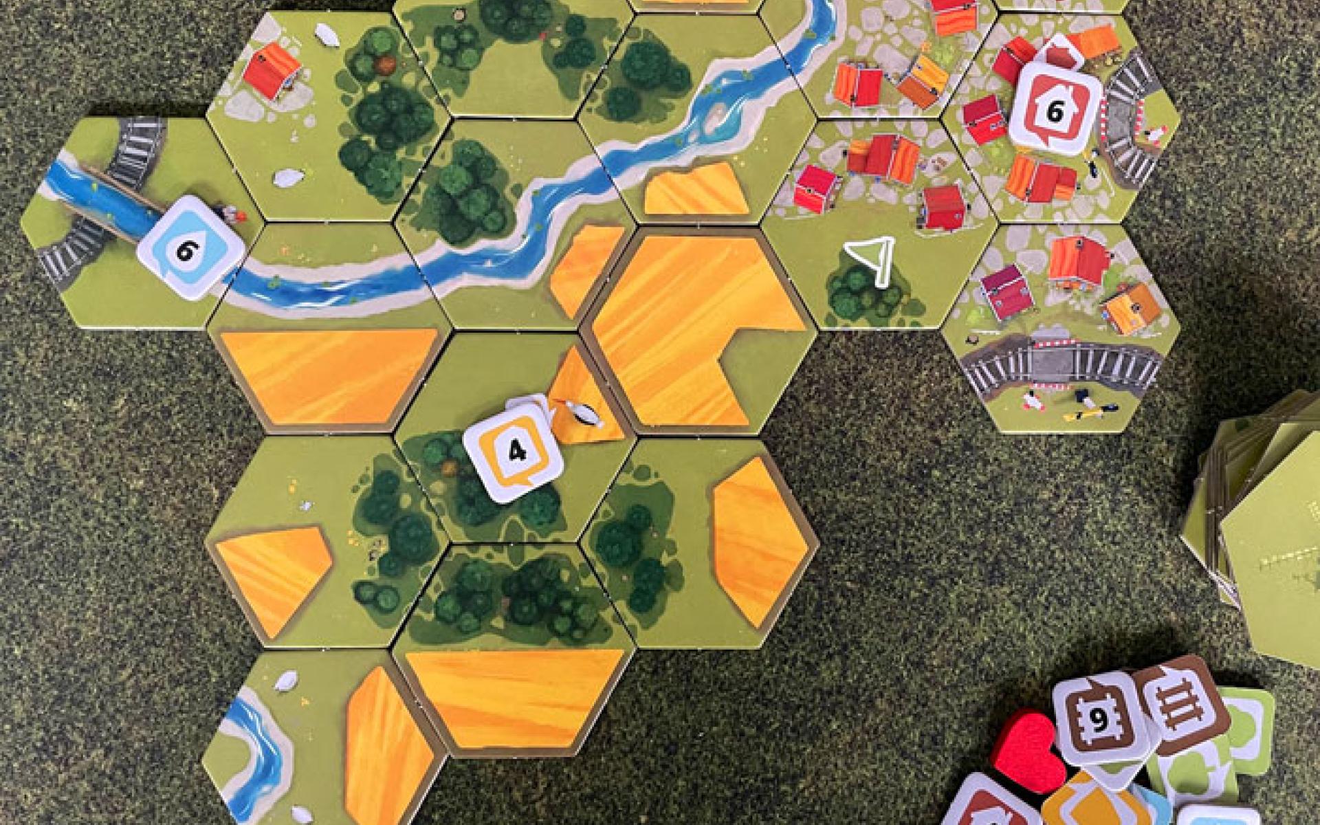 Brettspiel Dorfromantik